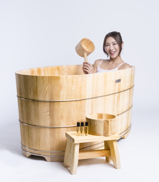 台灣檜木泡澡桶(各種尺寸齊全)